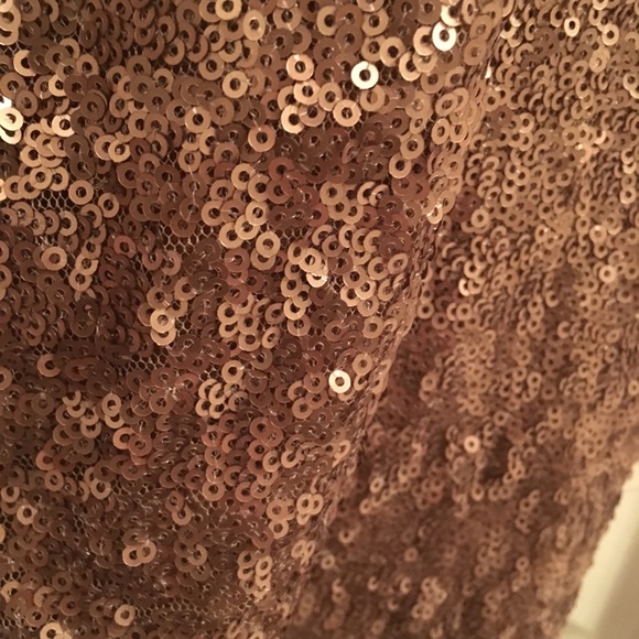 Brown sequin dress, size Med - Picture 2 of 5